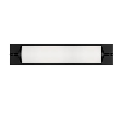 Foster 1 Light Matte Black Bathroom Vanity Bath and Vanity Crystorama