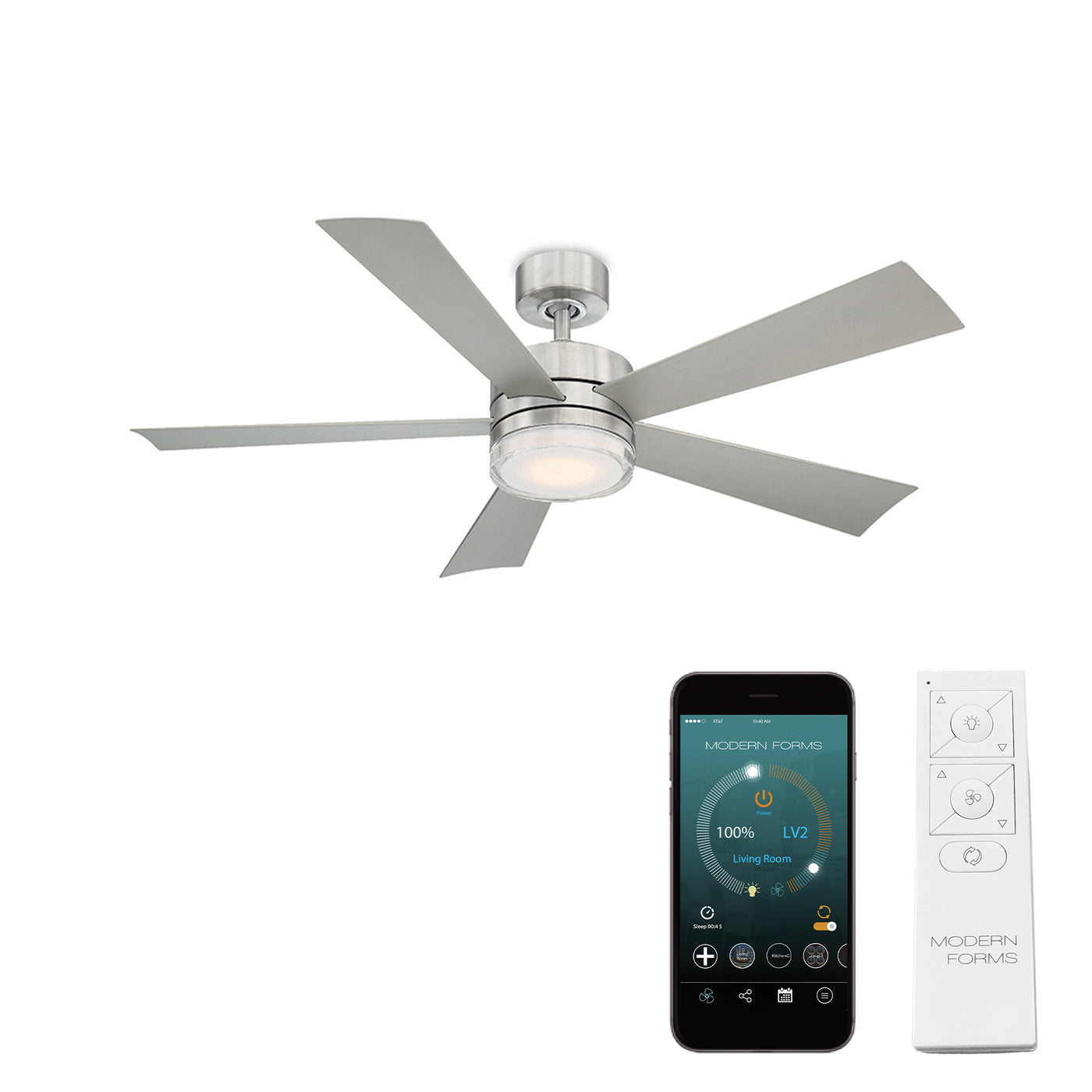 Wynd 5-Blade Ceiling Fan Ceiling Fan Modern Forms