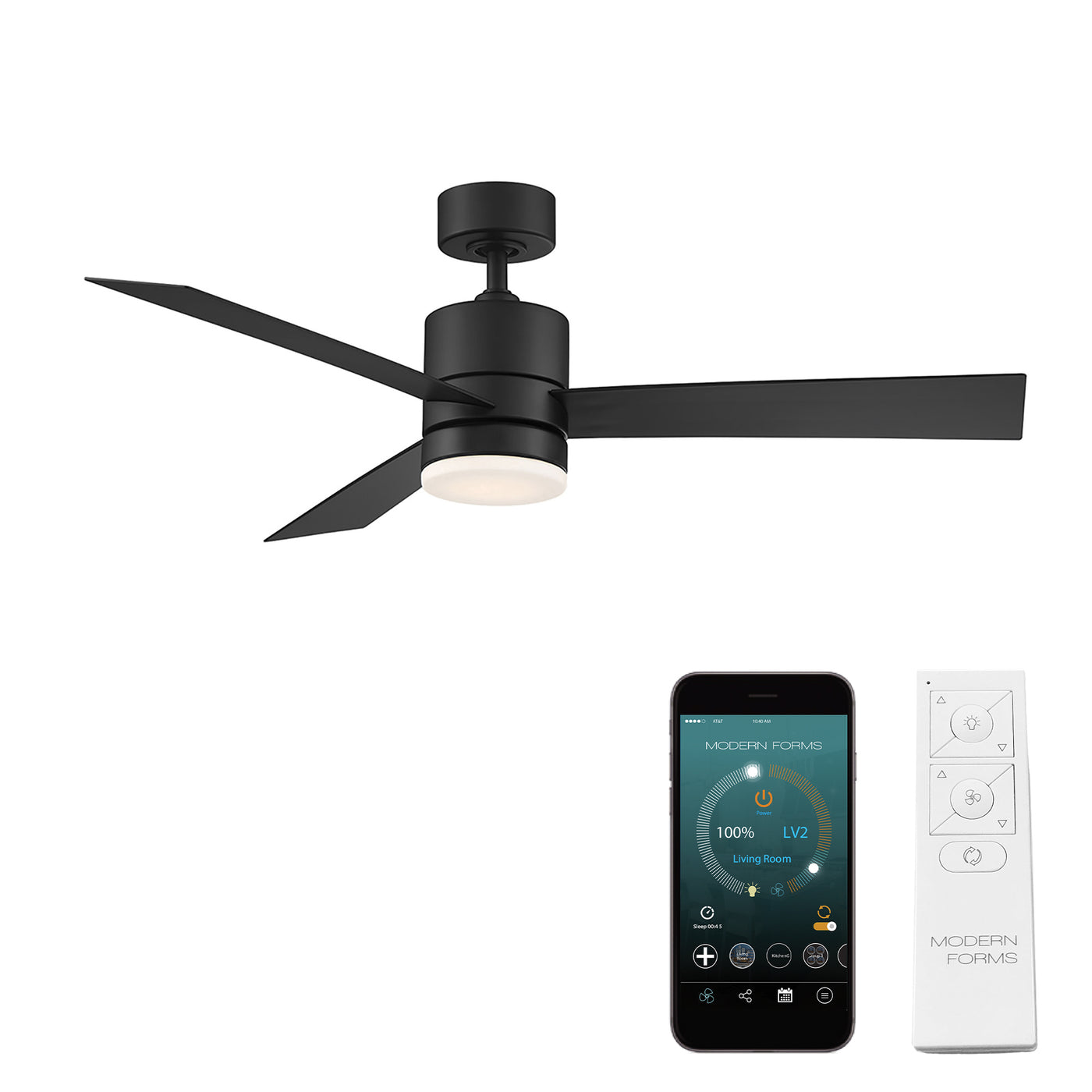 Axis 3-Blade Ceiling Fan Ceiling Fan Modern Forms