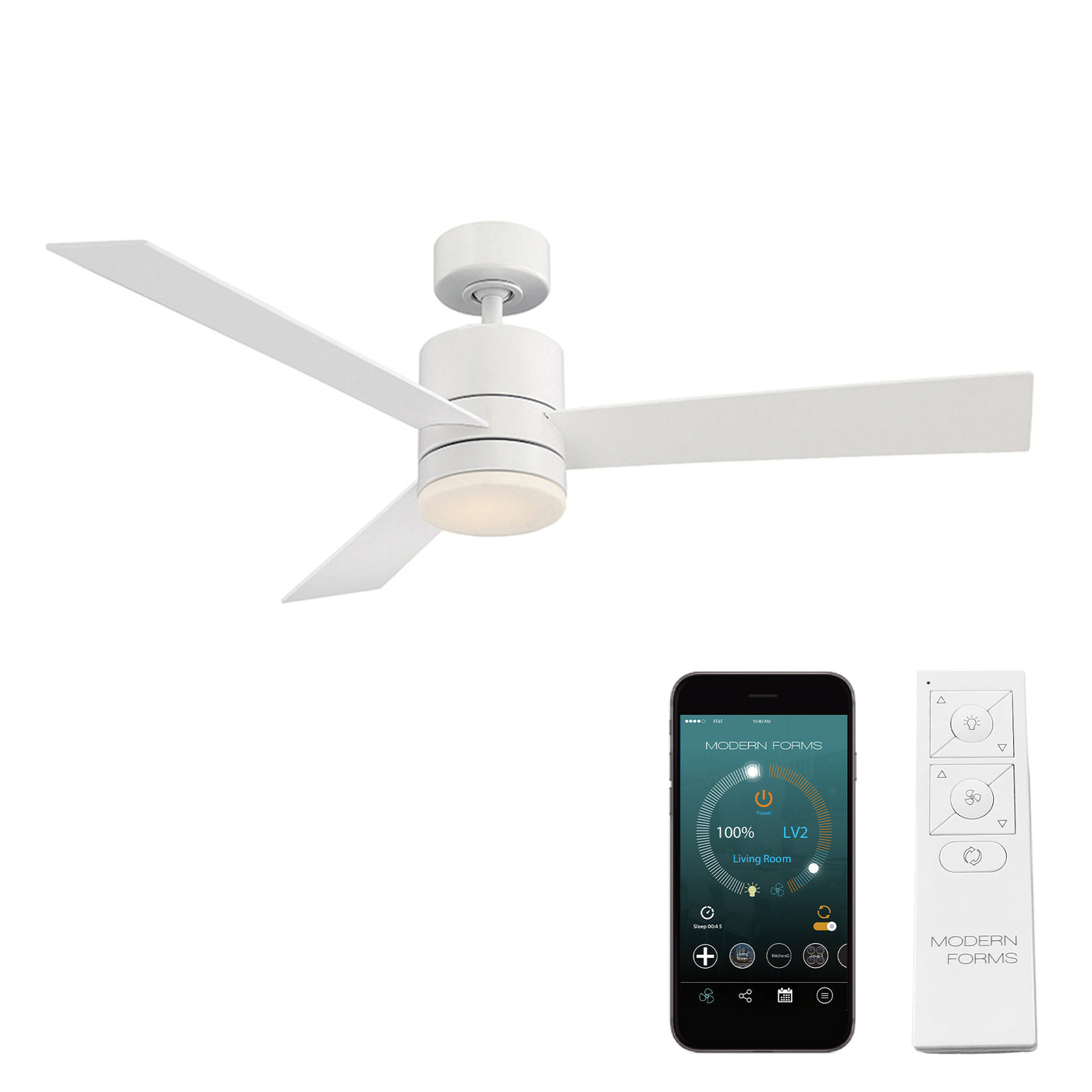 Axis 3-Blade Ceiling Fan Ceiling Fan Modern Forms