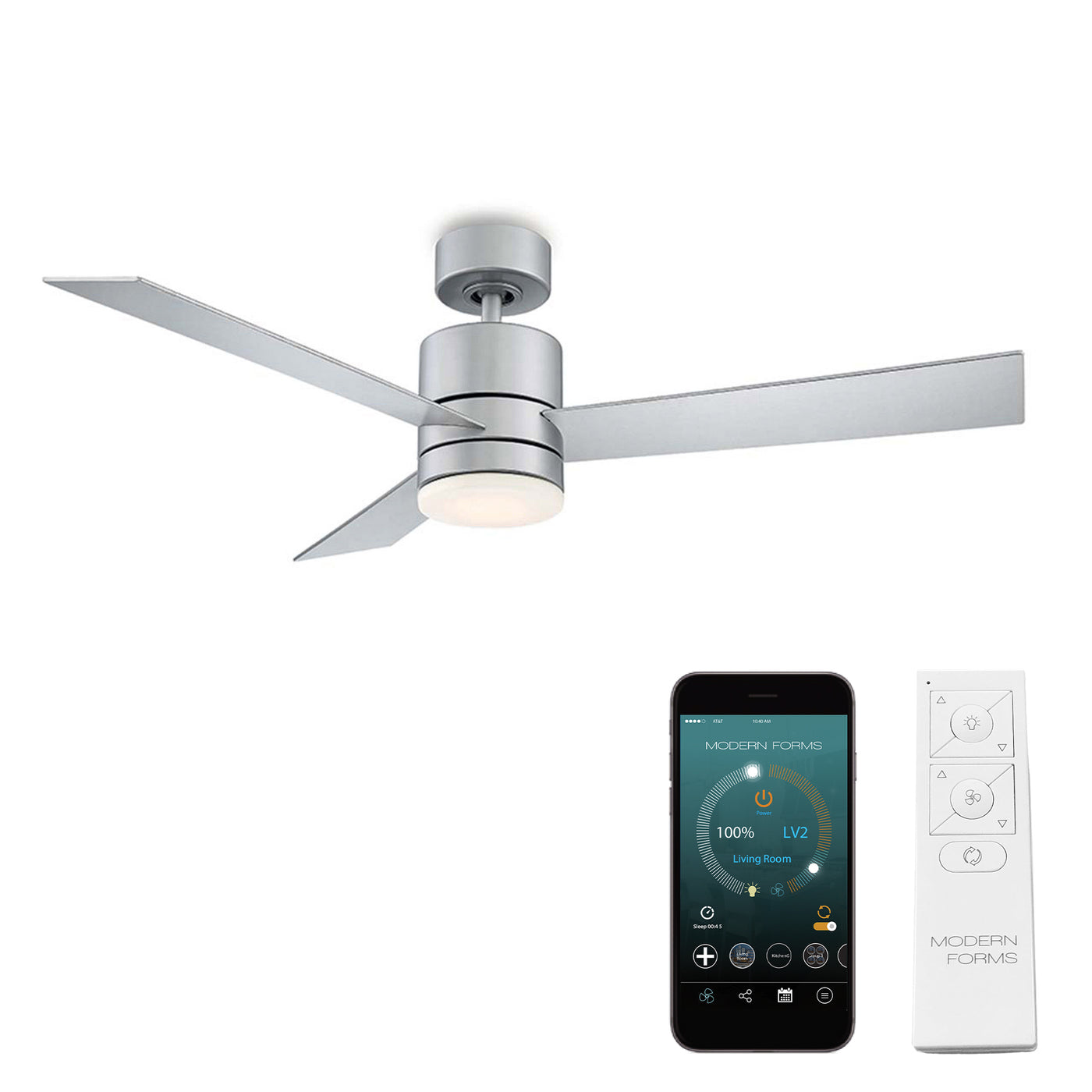 Axis 3-Blade Ceiling Fan Ceiling Fan Modern Forms