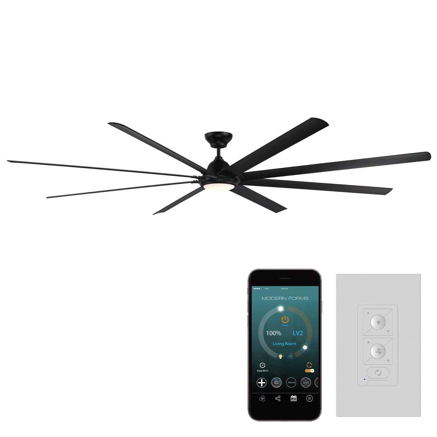 Hydra 8-Blade Ceiling Fan Ceiling Fan Modern Forms