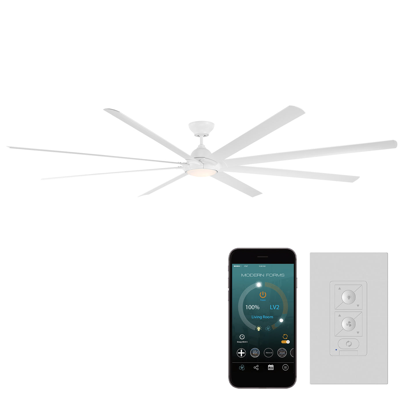 Hydra 8-Blade Ceiling Fan Ceiling Fan Modern Forms