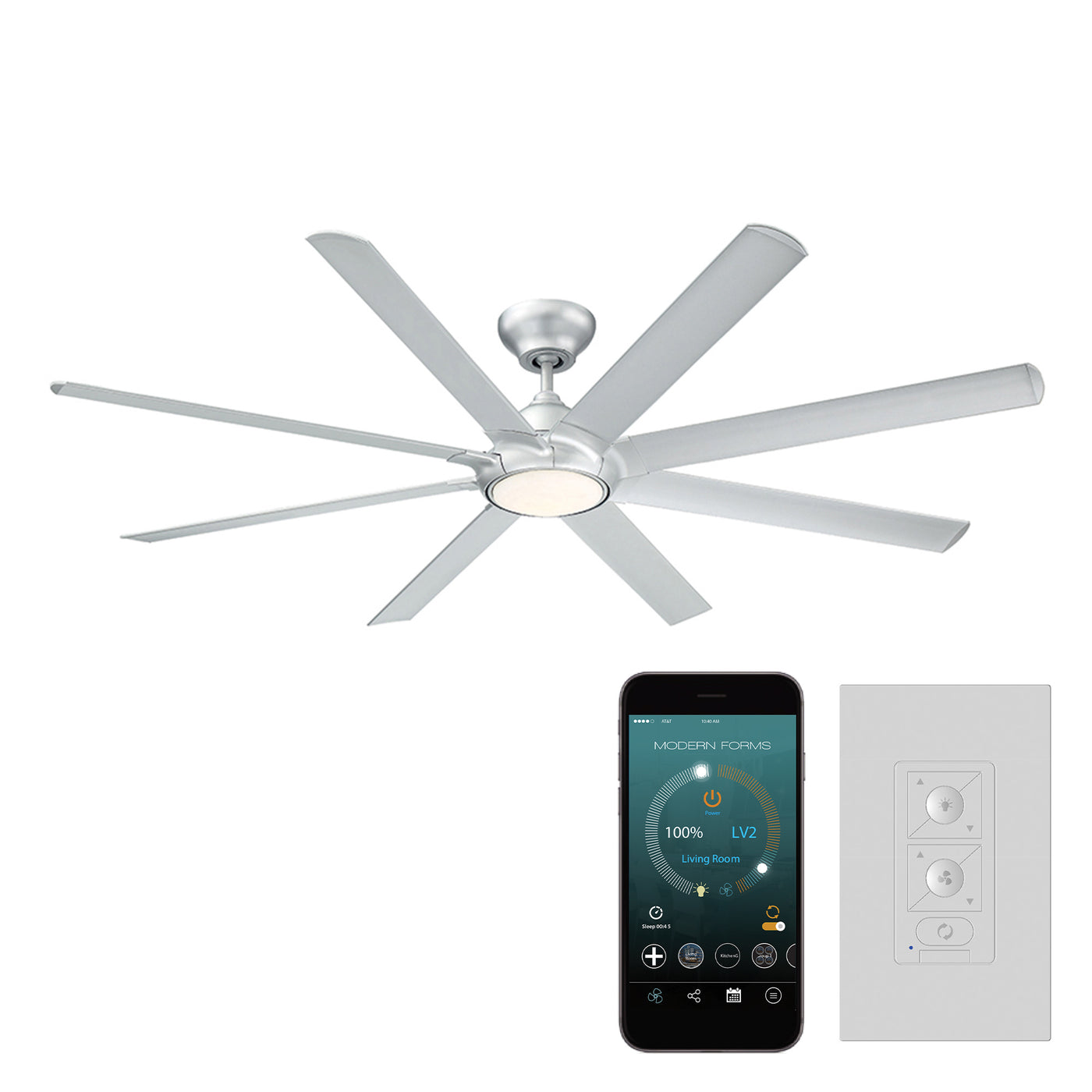 Hydra 8-Blade Ceiling Fan Ceiling Fan Modern Forms