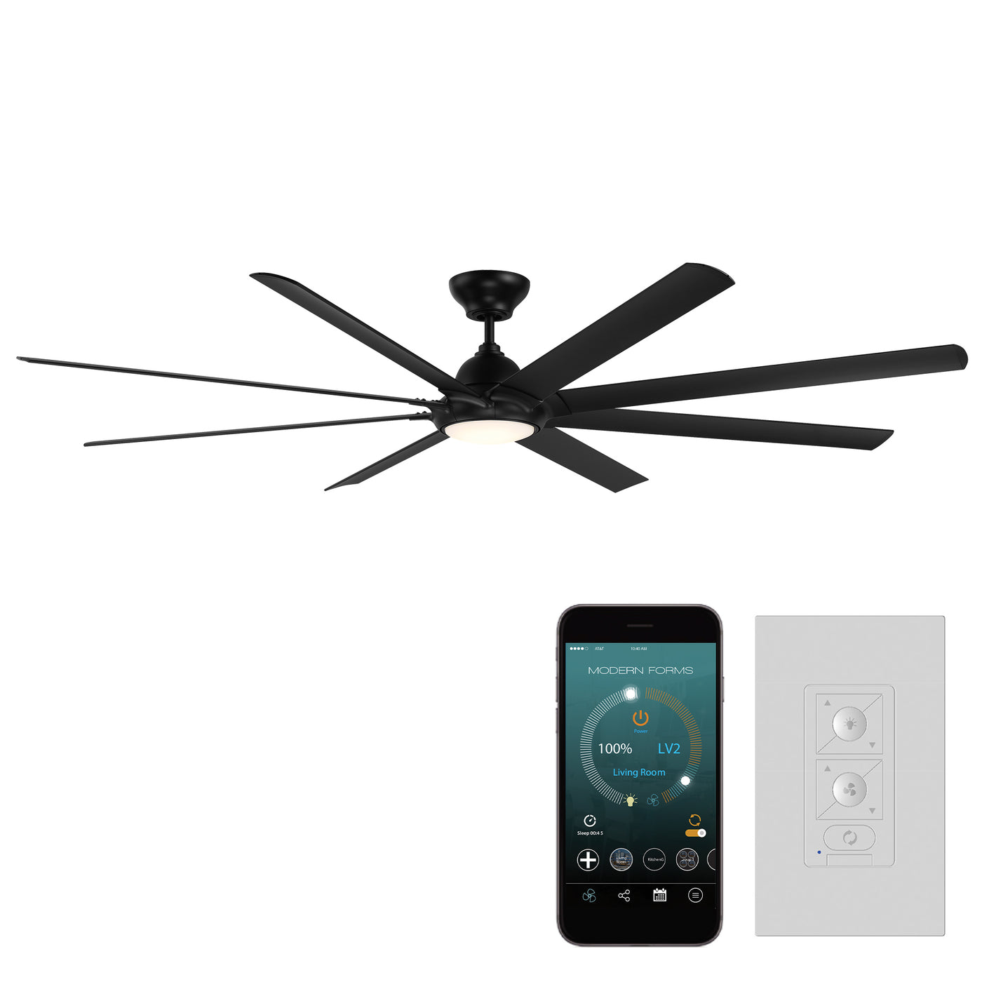 Hydra 8-Blade Ceiling Fan Ceiling Fan Modern Forms