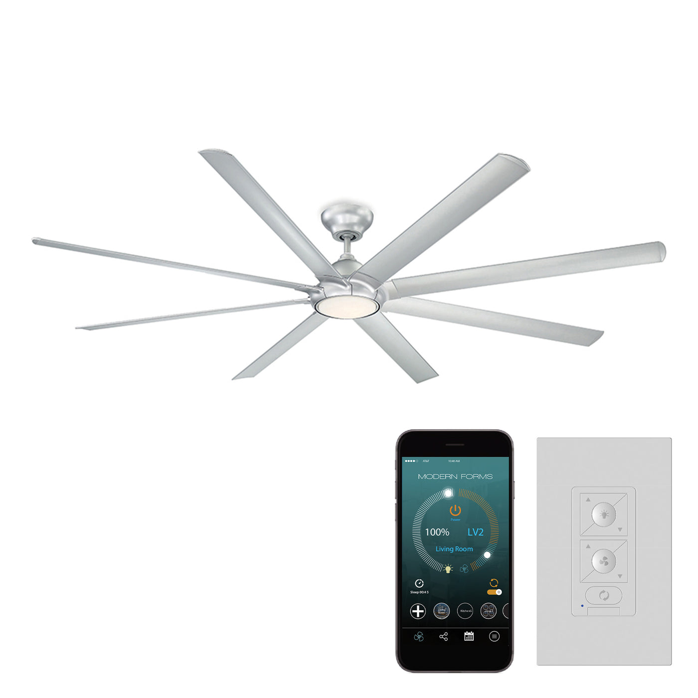 Hydra 8-Blade Ceiling Fan Ceiling Fan Modern Forms