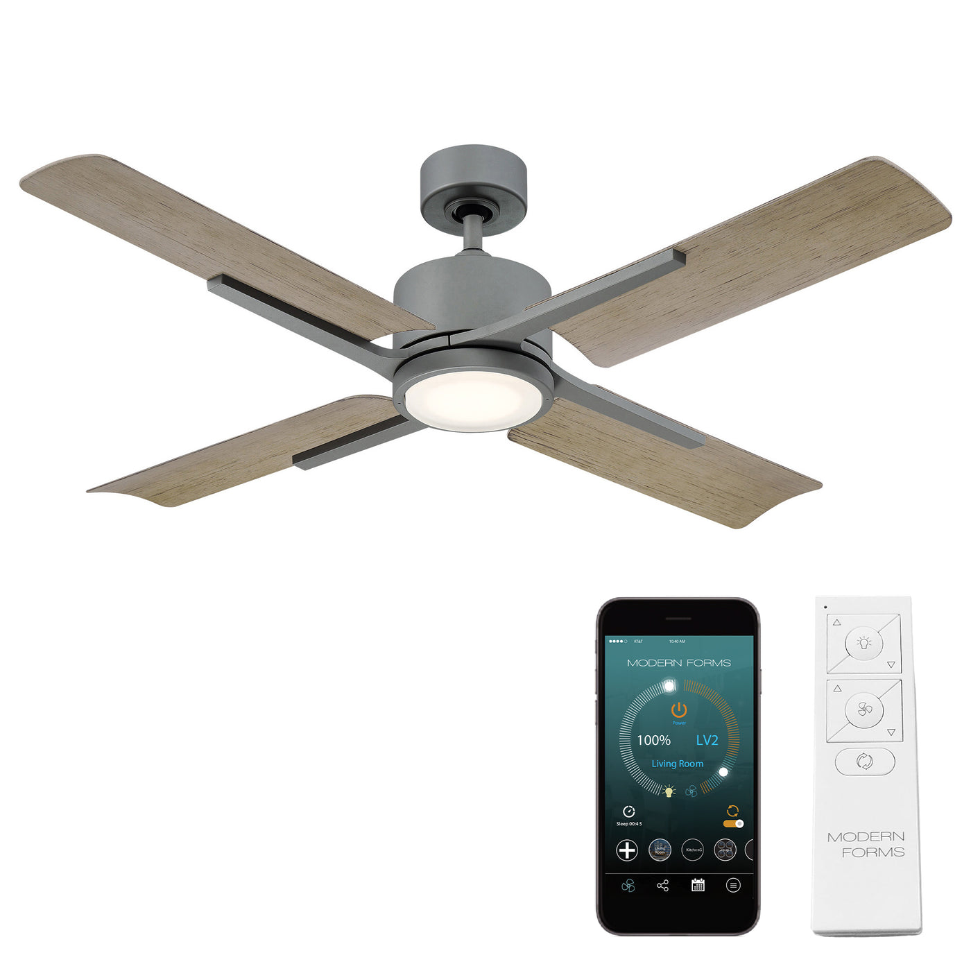 Cervantes 4-Blade Ceiling Fan Ceiling Fan Modern Forms