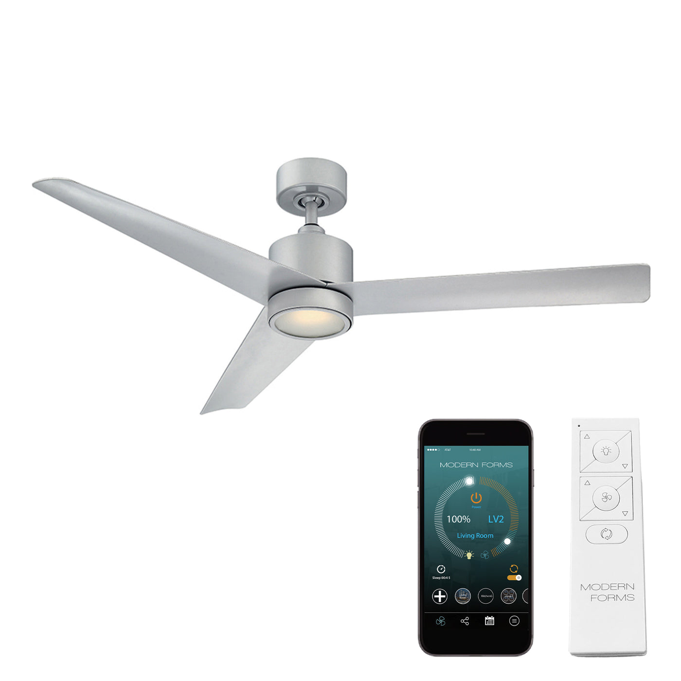 Lotus 3-Blade Ceiling Fan Ceiling Fan Modern Forms