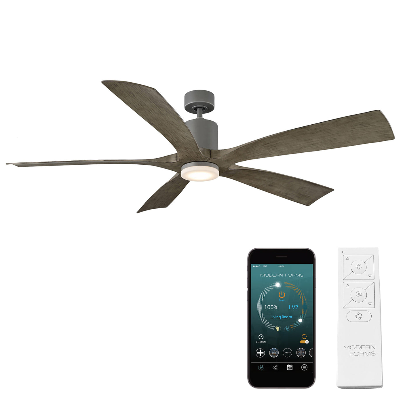 Aviator 5-Blade Ceiling Fan Ceiling Fan Modern Forms