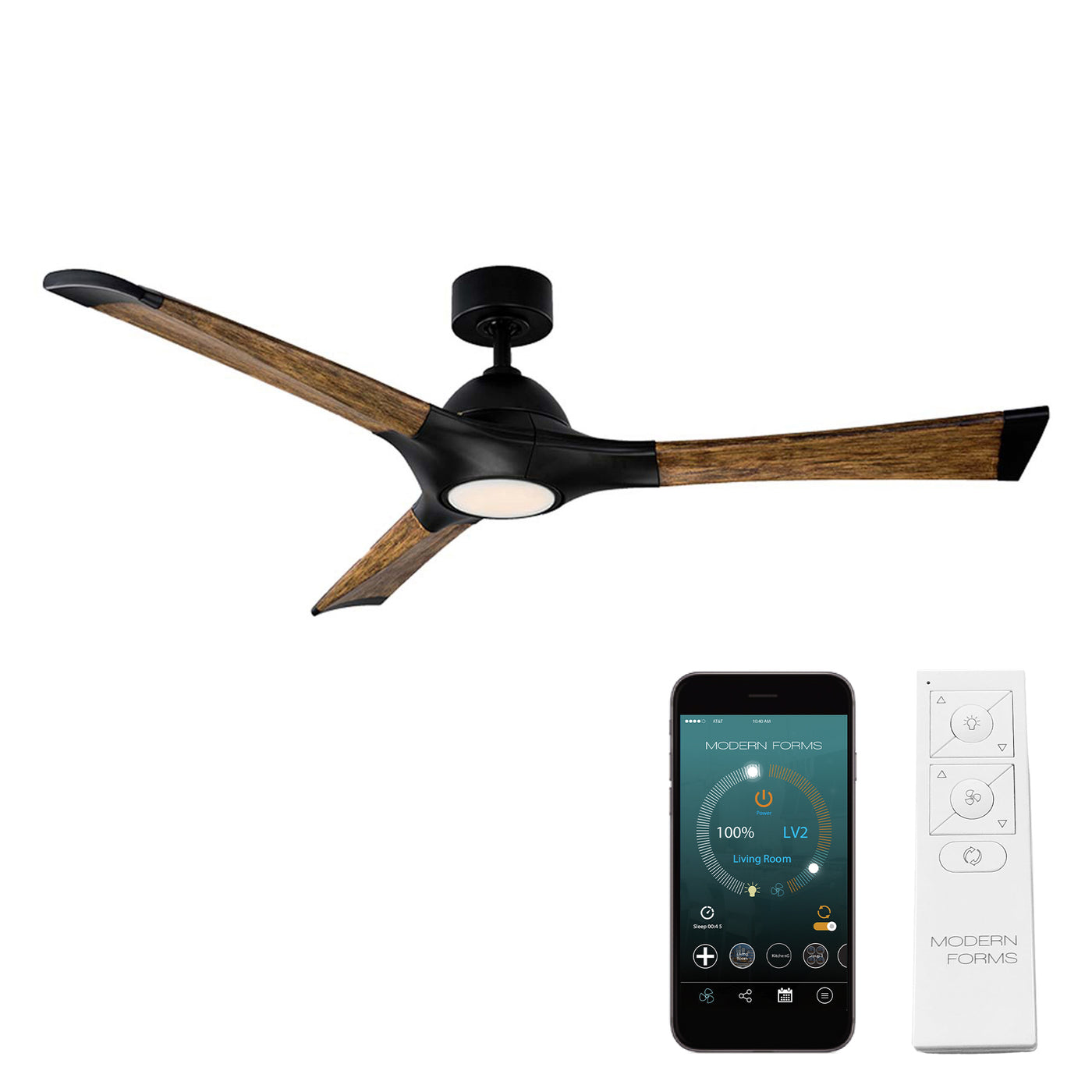 Woody 3-Blade Ceiling Fan Ceiling Fan Modern Forms