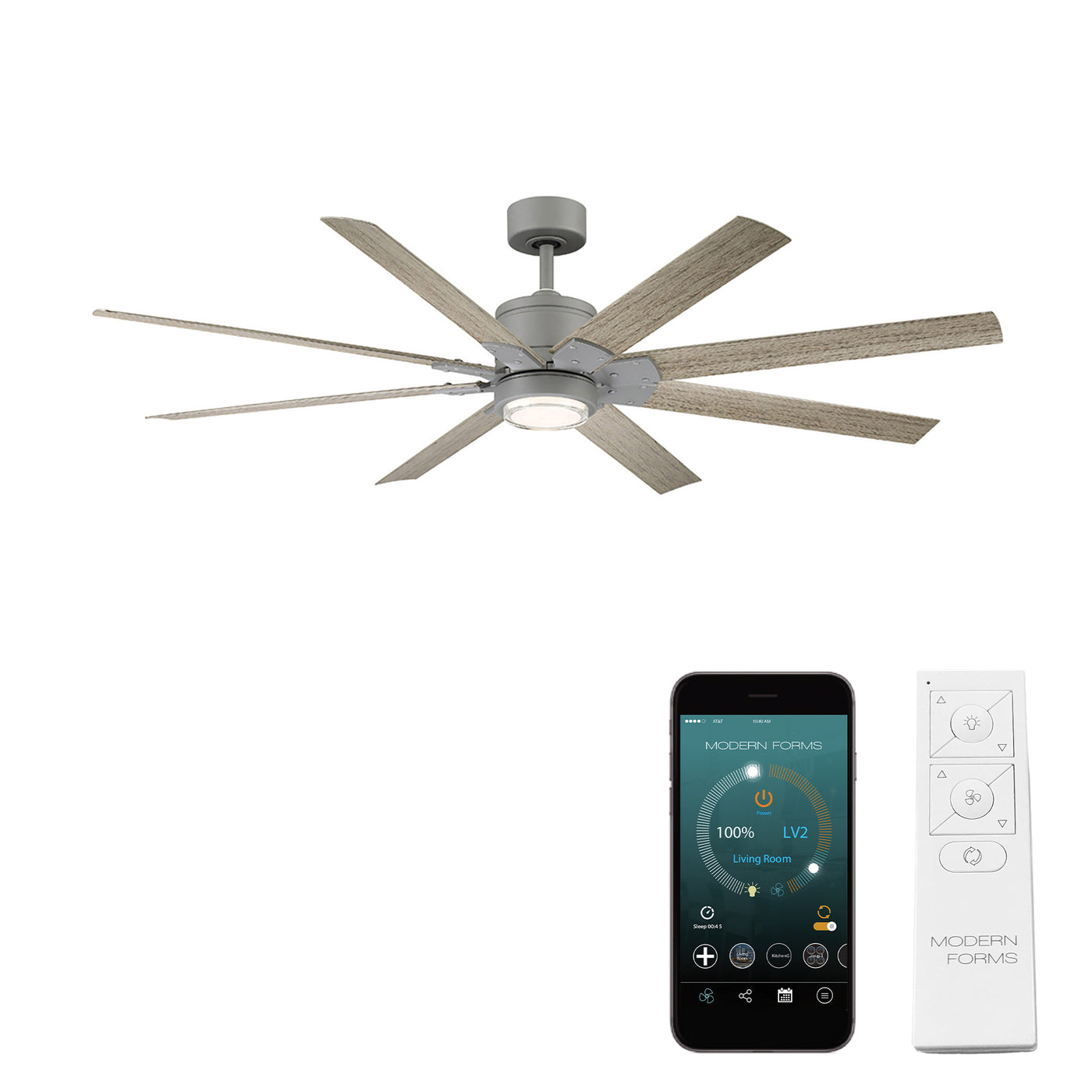 Renegade 8-Blade Ceiling Fan Ceiling Fan Modern Forms