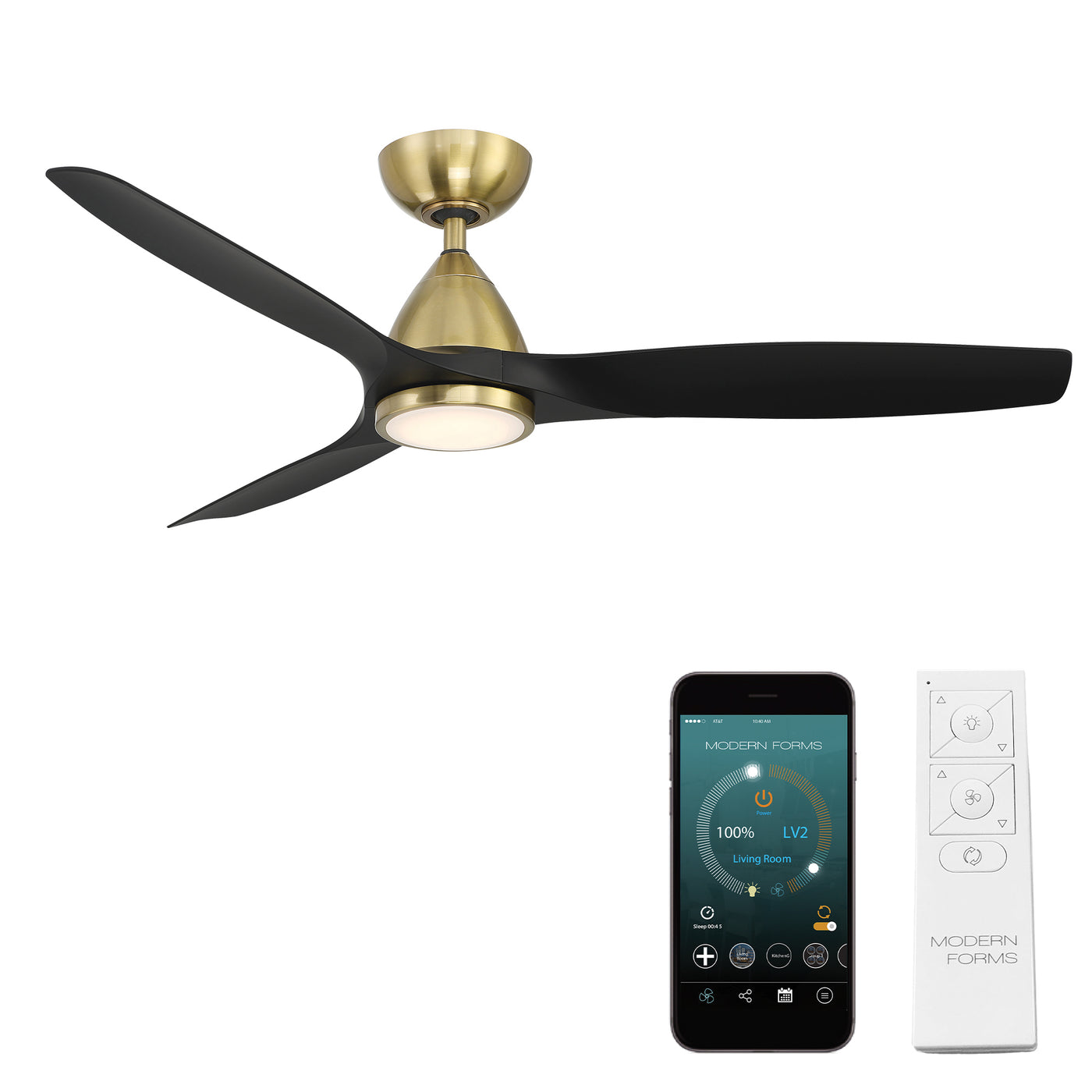 Skylark 3-Blade Smart Ceiling Fan Ceiling Fan Modern Forms