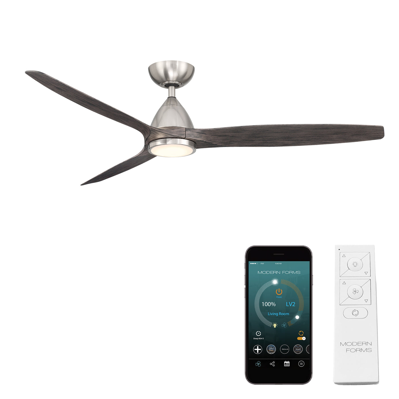 Skylark 3-Blade Smart Ceiling Fan Ceiling Fan Modern Forms