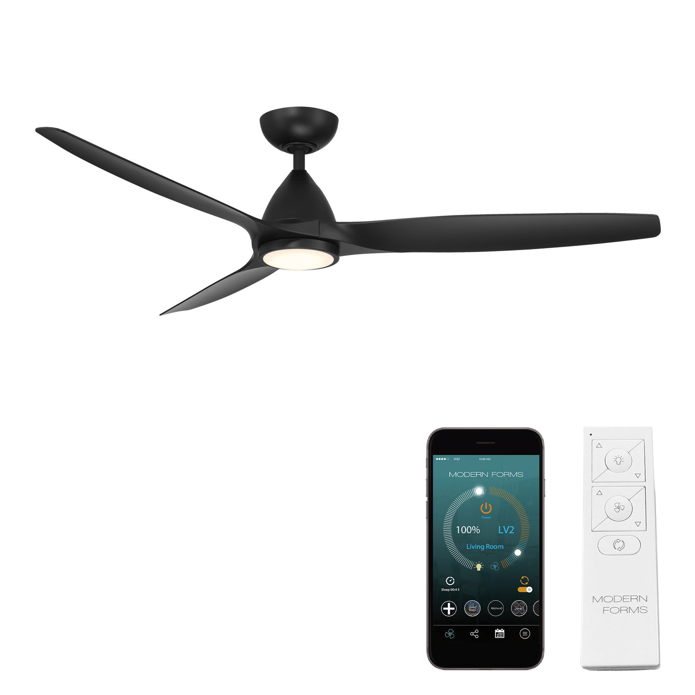 Skylark 3-Blade Smart Ceiling Fan Ceiling Fan Modern Forms