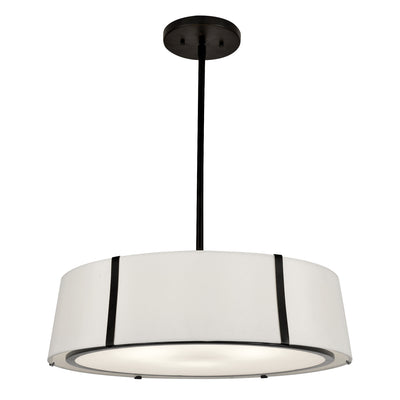 Fulton 6 Light Matte Black Chandelier Chandelier Crystorama