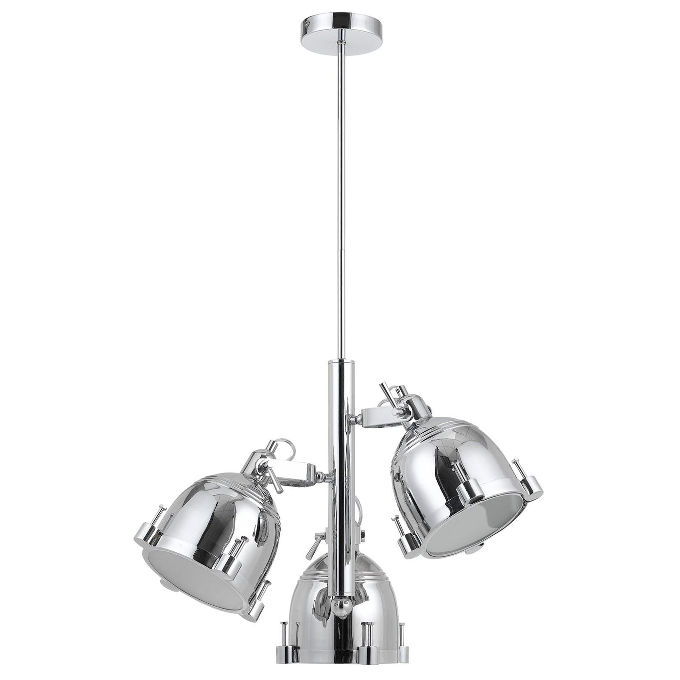 60W X 3 HUBBLE 3 LIGHT CHANDELIER Pendant Cal Lighting