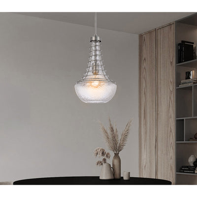 60W BARABOO METAL/GLASS MINI PENDANT Pendant Cal Lighting