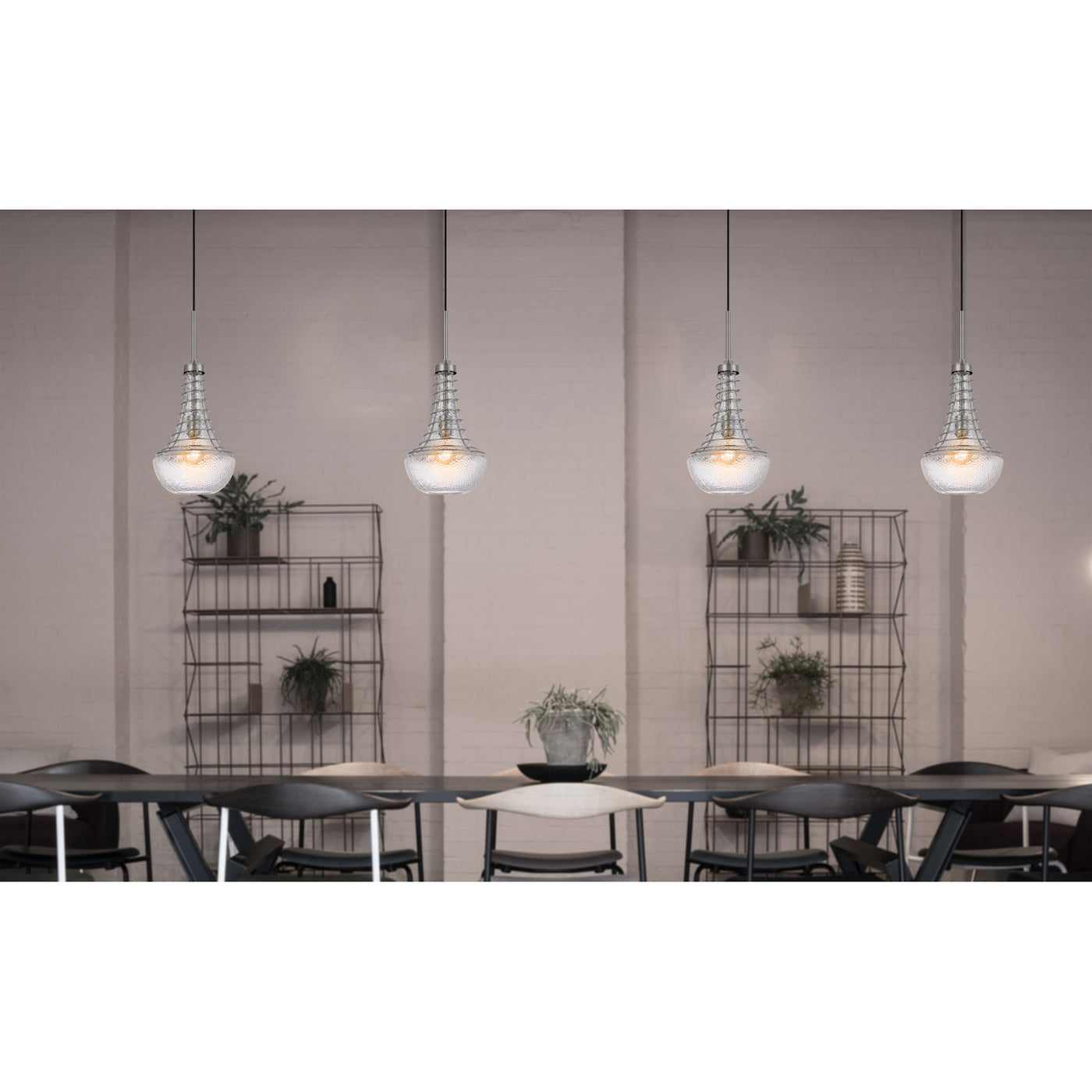 60W BARABOO METAL/GLASS MINI PENDANT Pendant Cal Lighting