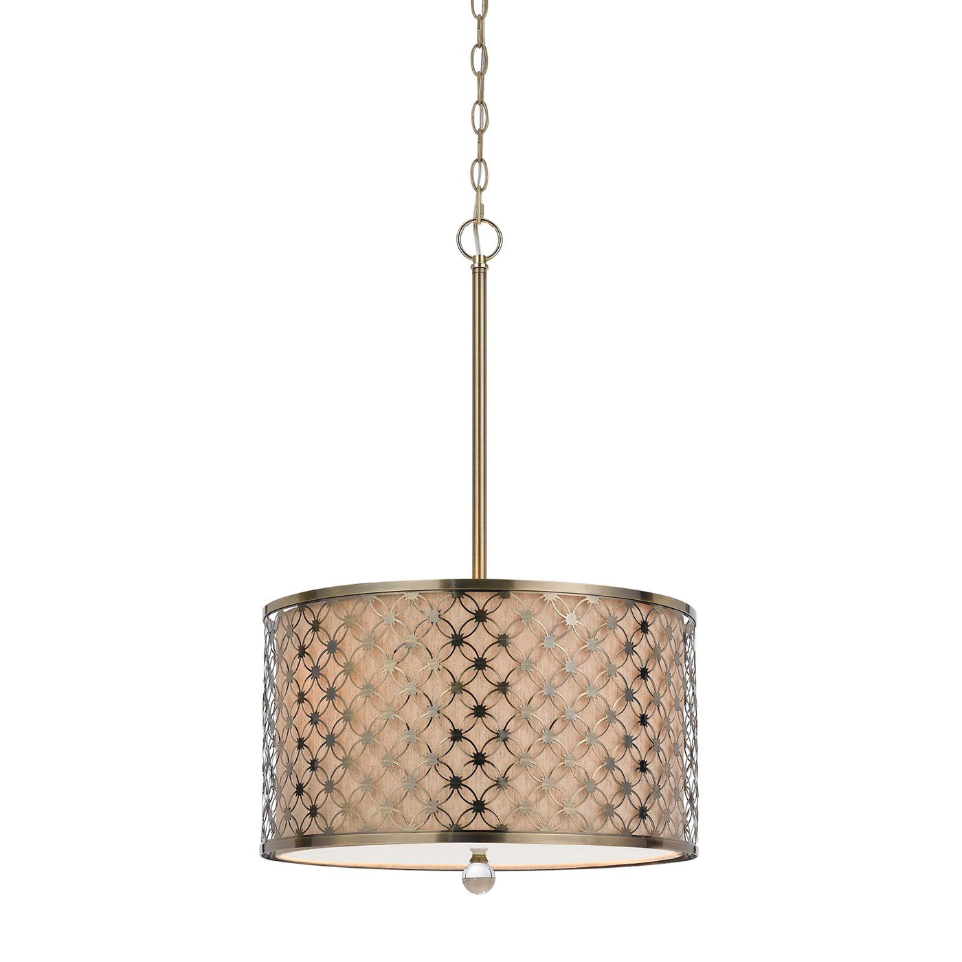 60W X 3 MYRTLE METAL PENDANT Pendant Cal Lighting