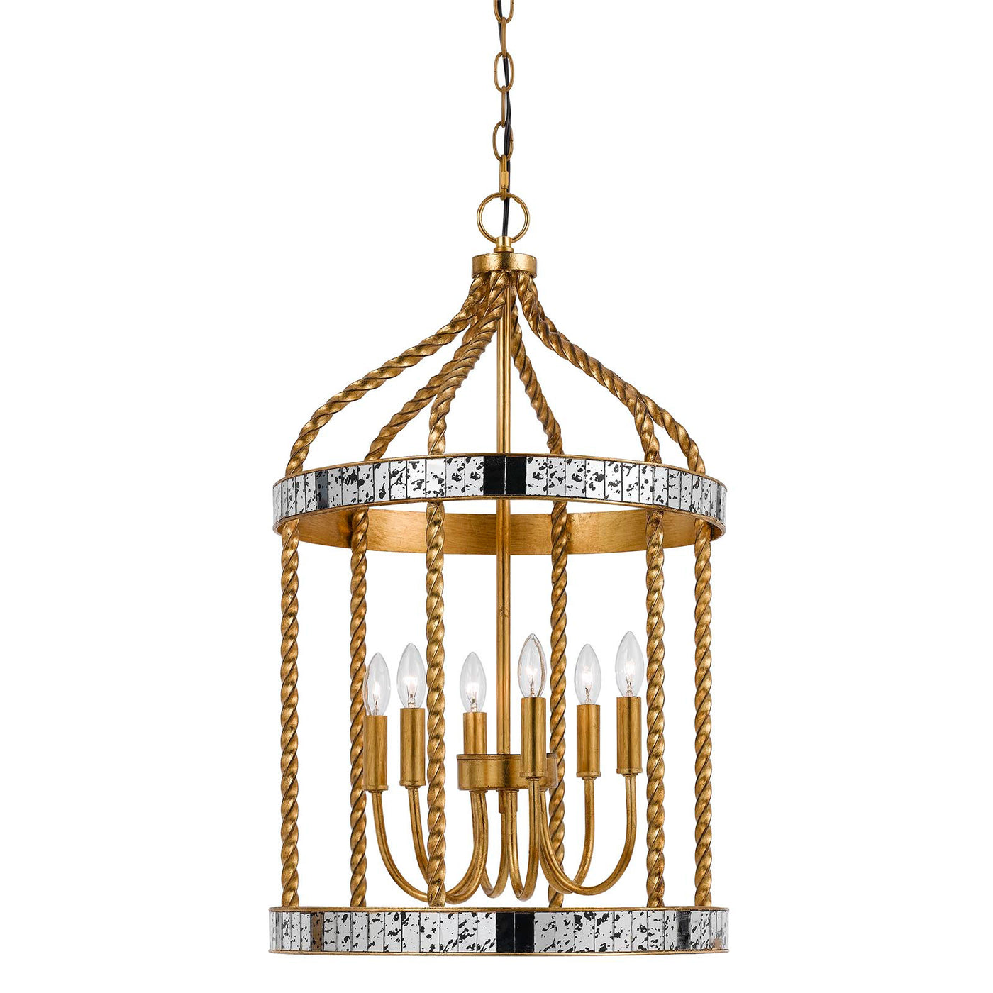 40W X 6 GLENWOOD PENDANT Pendant Cal Lighting