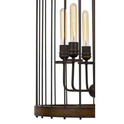 CANTANIA 60W X 6 METAL PENDANT FIXTURE  (EDISON BULBS NOT INCLUDED) Pendant Cal Lighting