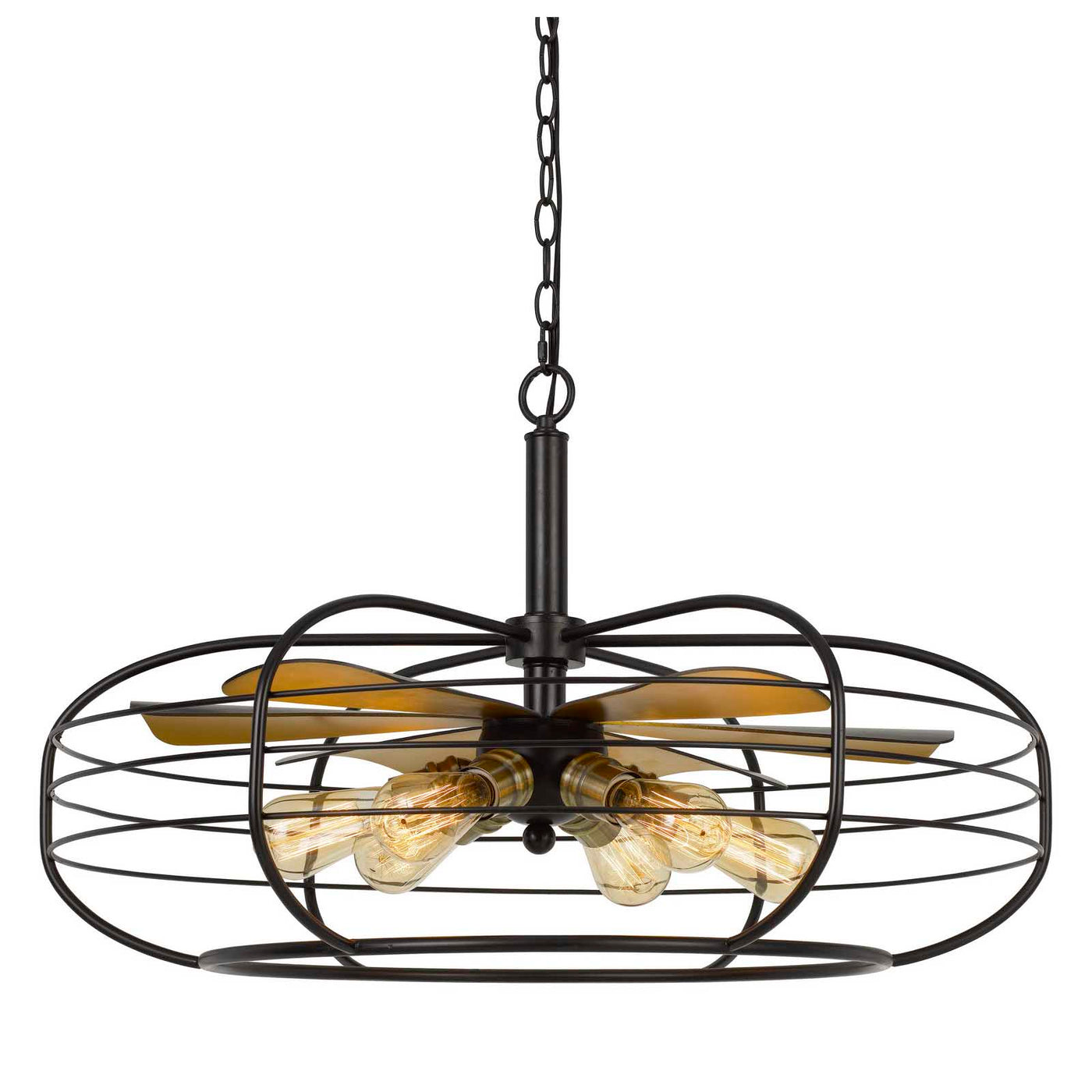 MARGO 60W X 6 METAL CHANDELIER (EDISON BULBS NOT INCLUDED) Chandelier Cal Lighting