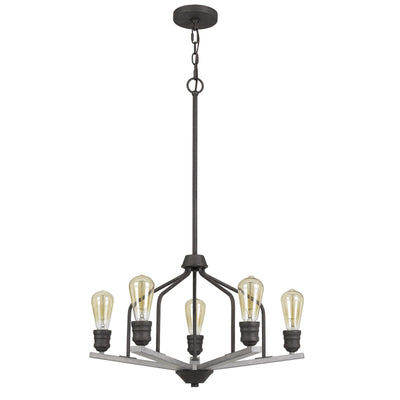 CORNING METAL CHANDELIER (EDISON BULBS NOT INCLUDED) Chandelier Cal Lighting