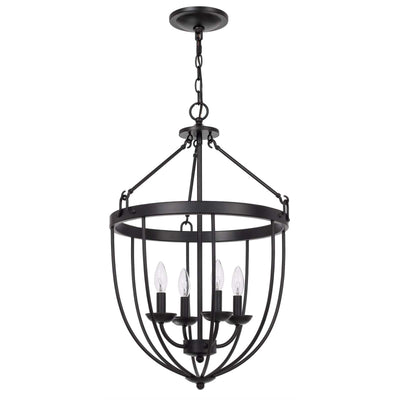 60W X 4 GRAFTON METAL CHANDELIER Chandelier Cal Lighting