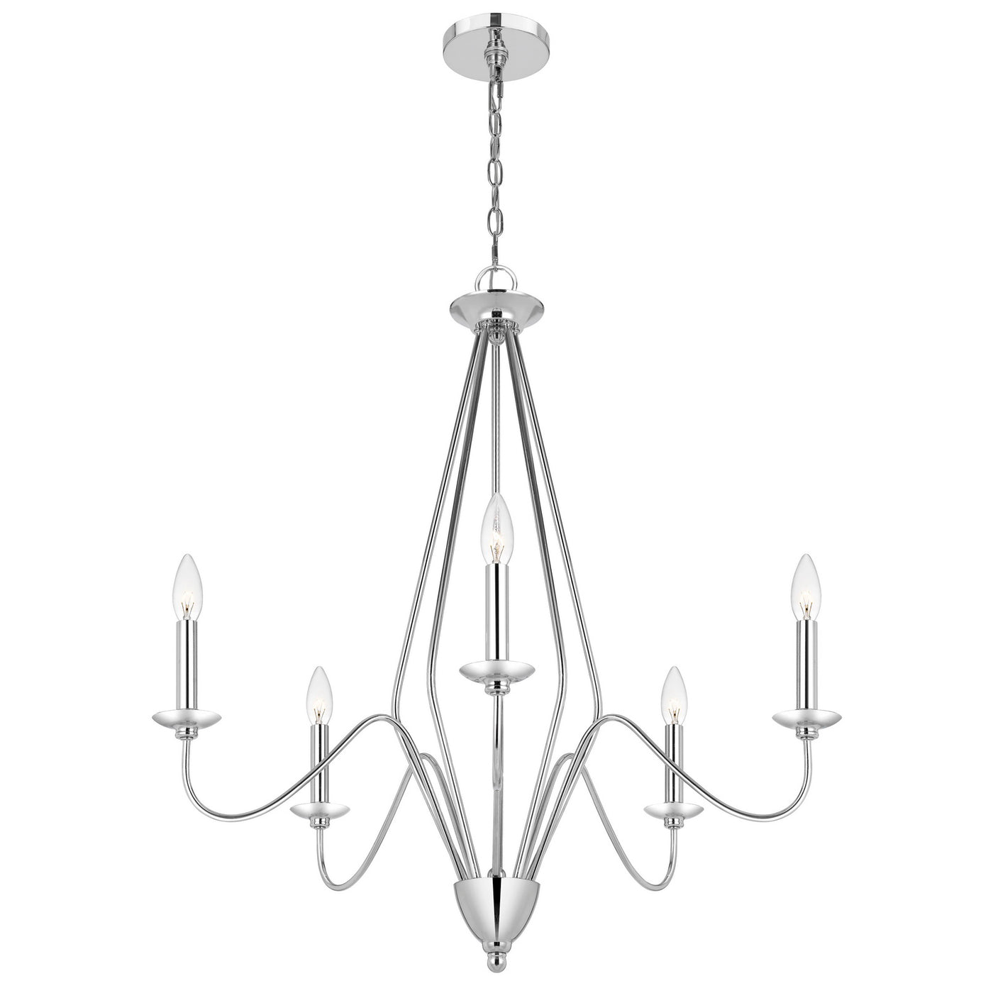 NORWICH METAL CHANDELIER Floor Lamp Cal Lighting