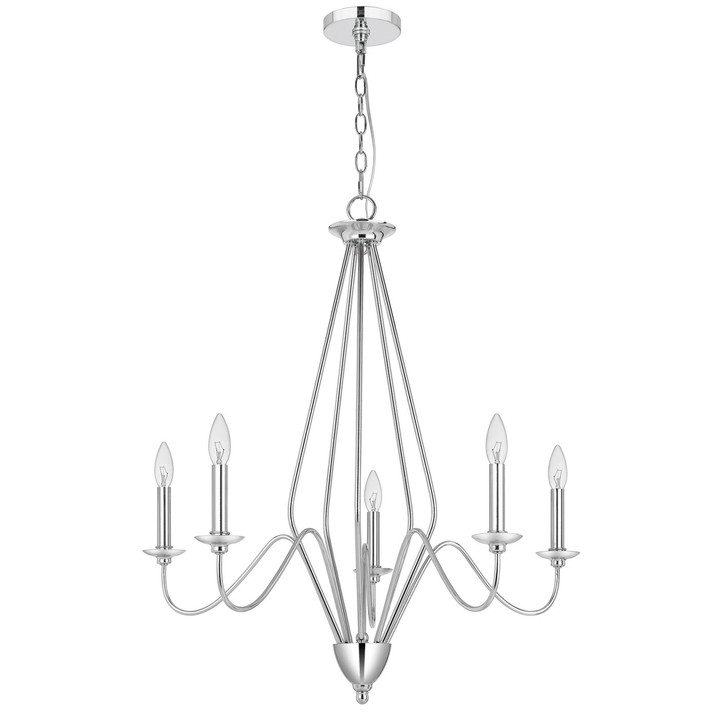 NORWICH METAL CHANDELIER Floor Lamp Cal Lighting