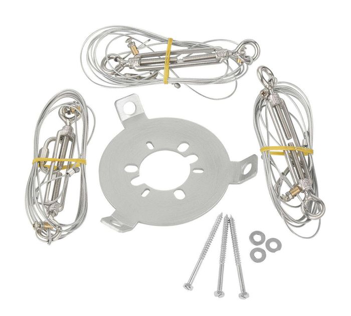 Guide Wire System in Painted Nickel Accessory Craftmade
