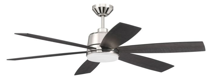 54" Hogan Fan in Polished Nickel Finish, Blades Included Ceiling Fan CRAFTMADE