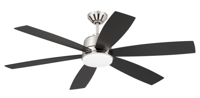 54" Hogan Fan in Polished Nickel Finish, Blades Included Ceiling Fan CRAFTMADE