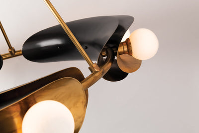 Hopper Chandelier Chandelier Corbett Lighting