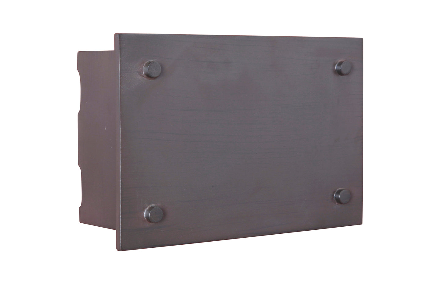 Industrial Rectangle Lighted LED Chime in Aged Iron Door Chime Craftmade