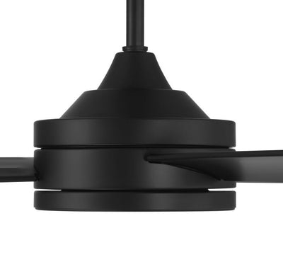 62" Inspo Indoor/Outdoor (Wet) in Flat Black w/ Flat Black Blades Ceiling Fan CRAFTMADE