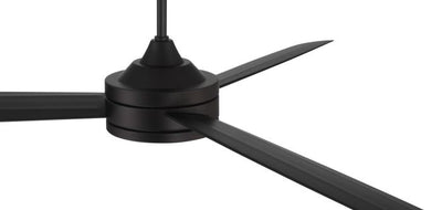 62" Inspo Indoor/Outdoor (Wet) in Flat Black w/ Flat Black Blades Ceiling Fan CRAFTMADE