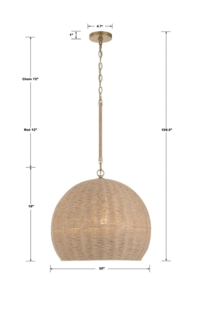 Jace 3 Light Soft Gold Chandelier Chandelier Crystorama