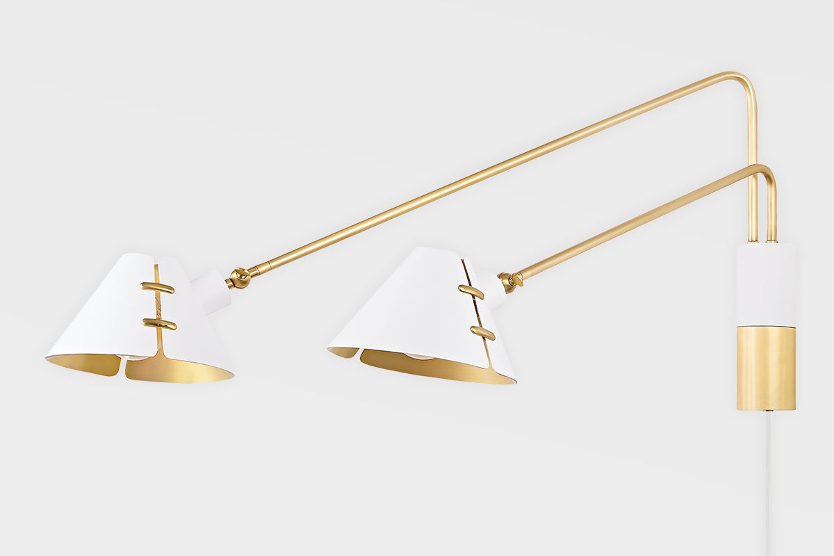 Split Plug-in Sconce