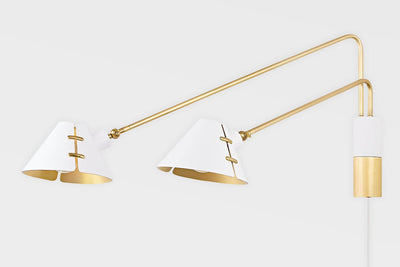 Split Plug-in Sconce