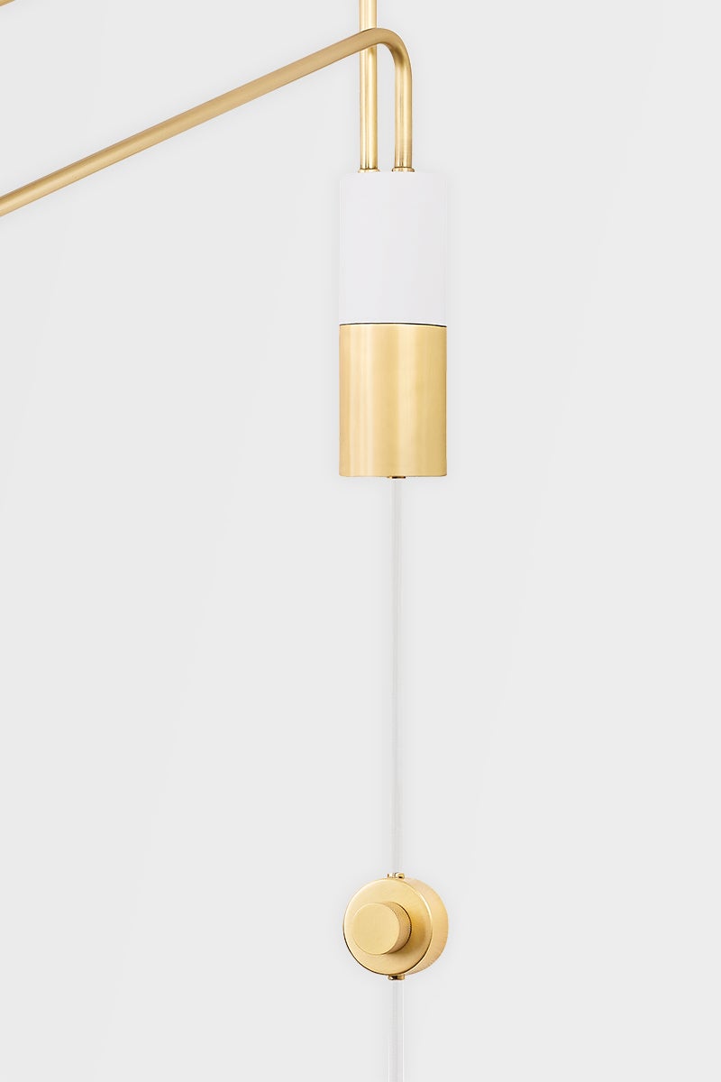 Split Plug-in Sconce
