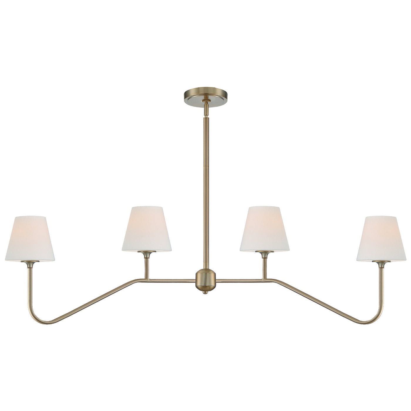 Keenan 4 Light Vibrant Gold Chandelier Chandelier Crystorama