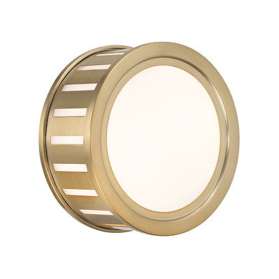 Kendal 2 Light Vibrant Gold Sconce Wall Sconce Crystorama