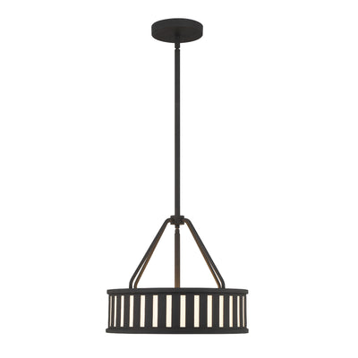 Kendal 3 Light Black Forged Mini Chandelier Chandelier Crystorama