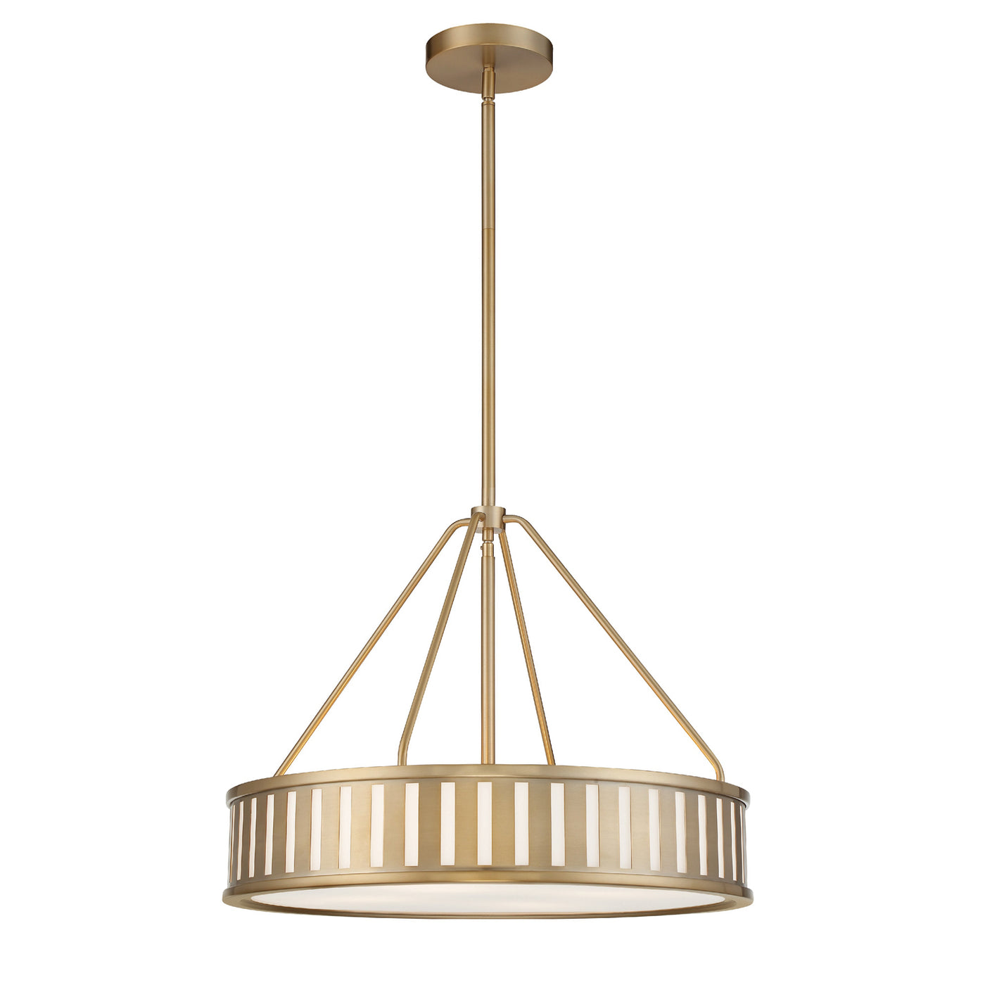 Kendal 4 Light Vibrant Gold Chandelier Chandelier Crystorama