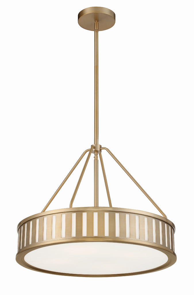 Kendal 4 Light Vibrant Gold Chandelier Chandelier Crystorama