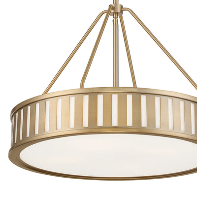 Kendal 4 Light Vibrant Gold Chandelier Chandelier Crystorama