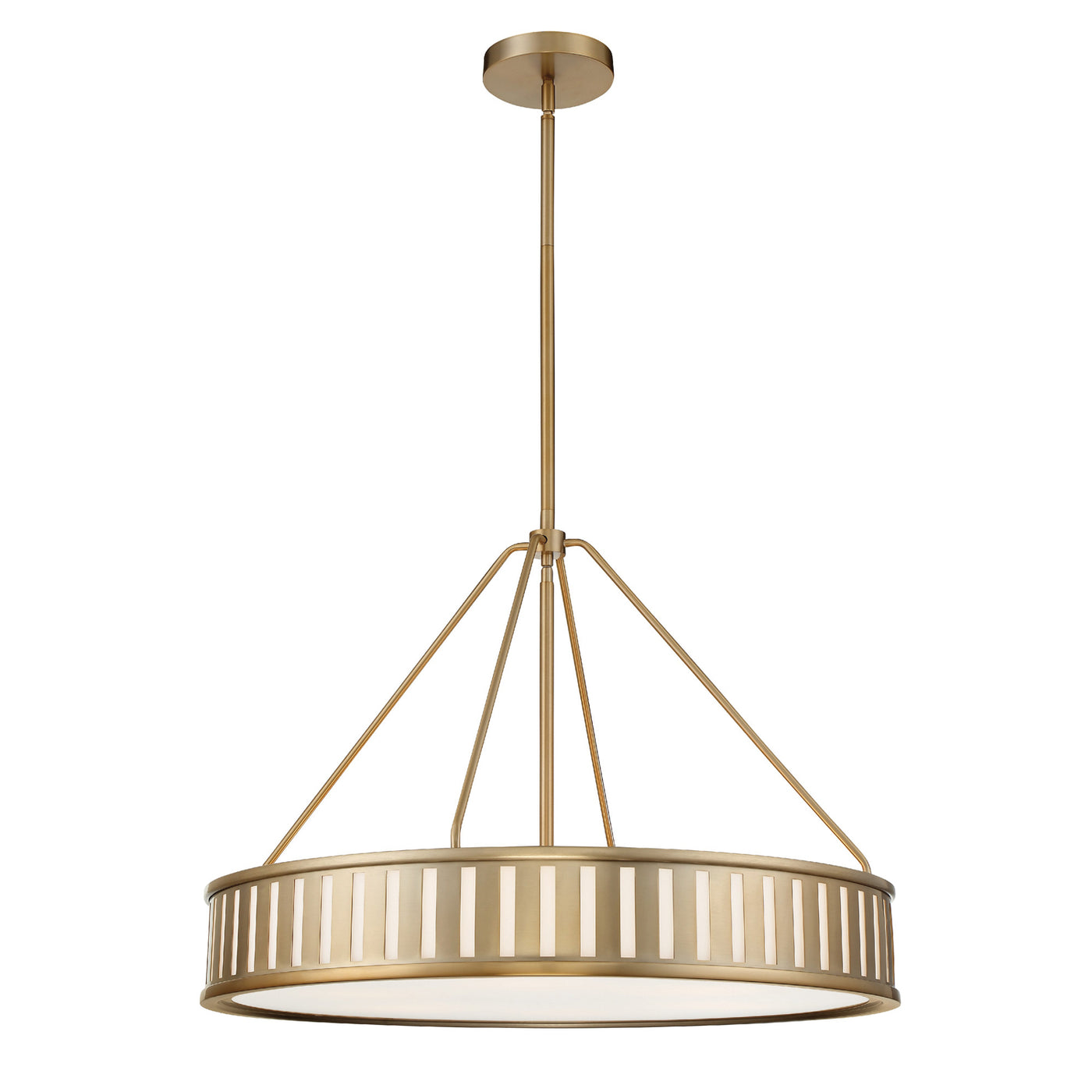 Kendal 6 Light Vibrant Gold Chandelier Chandelier Crystorama