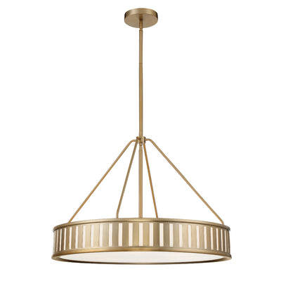 Kendal 6 Light Vibrant Gold Chandelier Chandelier Crystorama