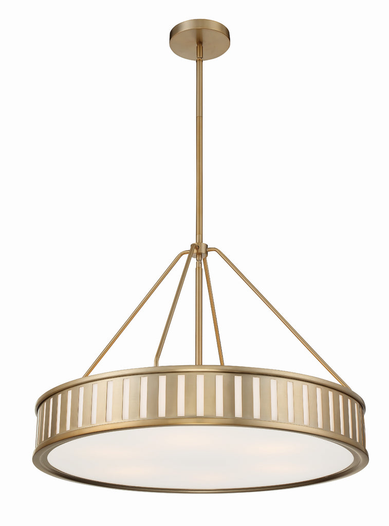 Kendal 6 Light Vibrant Gold Chandelier Chandelier Crystorama